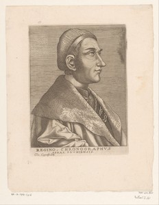Portret van Regino von Prüm