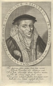 Portret van Regnerus Praedinius