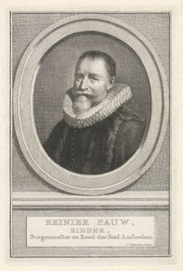 Portret van Reinier Adriaensz. Pauw