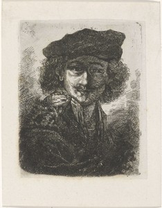 Portret van Rembrandt Harmensz. van Rijn