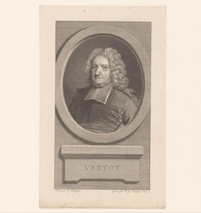 Portret van René Aubert de Vertot
