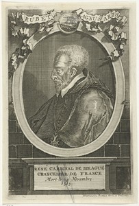Portret van Rene de Birague