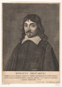 Portret van René Descartes