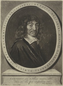 Portret van René Descartes