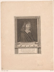 Portret van René Descartes