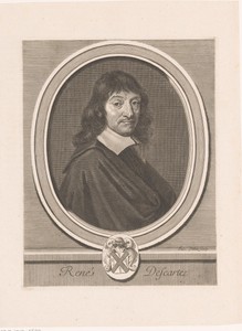 Portret van René Descartes