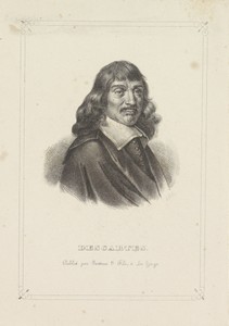 Portret van René Descartes