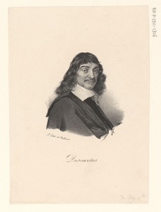 Portret van René Descartes