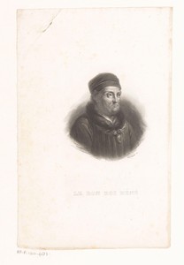 Portret van René I van Anjou
