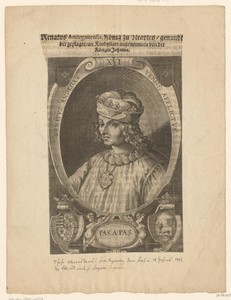 Portret van René I van Anjou, koning van Napels