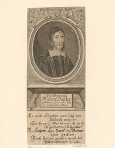 Portret van Richard Baxter