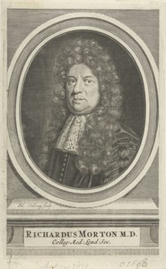 Portret van Richard Morton