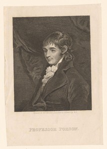 Portret van Richard Porson