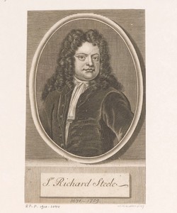Portret van Richard Steele