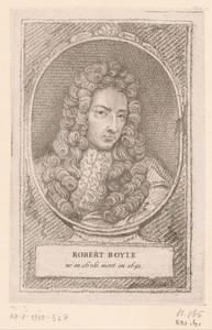 Portret van Robert Boyle