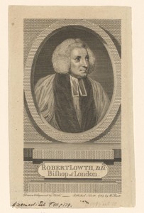 Portret van Robert Lowth