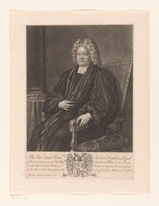 Portret van Robert Lumley Lloyd