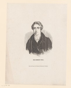Portret van Robert Peel