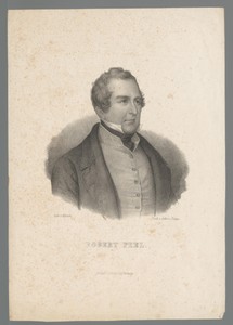 Portret van Robert Peel