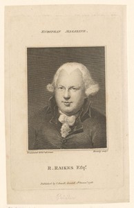 Portret van Robert Raikes