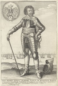 Portret van Robert Rich, graaf van Warwick
