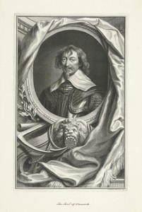 Portret van Robert Rich, graaf van Warwick
