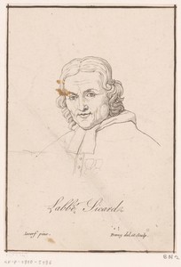 Portret van Roch-Ambroise Cucurron Sicard