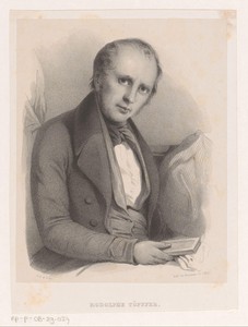 Portret van Rodolphe Töpffer