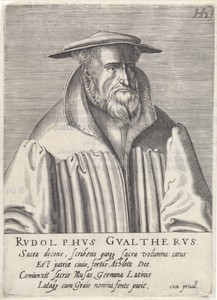 Portret van Rodolphus Gualterus