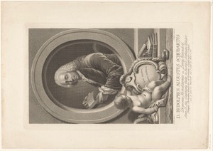 Portret van Rudolf August Schubart