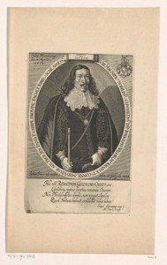Portret van Rudolph Wilhelm Kraus op 34-jarige leeftijd