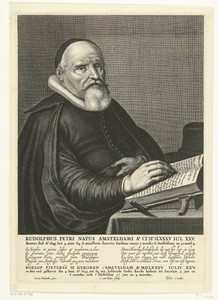 Portret van Rudolphus Petri