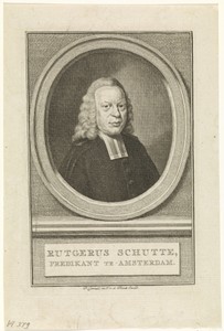 Portret van Rutger Schutte