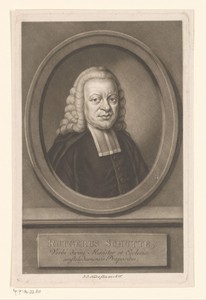 Portret van Rutger Schutte