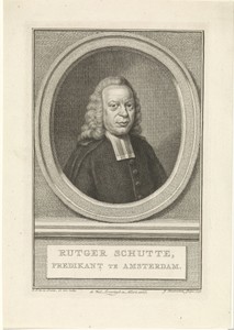 Portret van Rutger Schutte