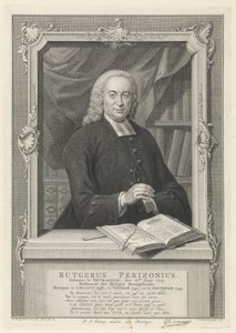 Portret van Rutgerus Perizonius
