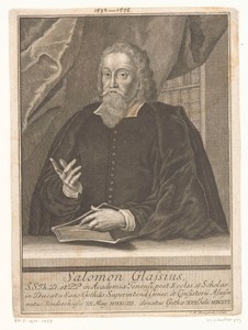 Portret van Salomo Glassius