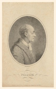 Portret van Salomon Gessner