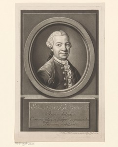 Portret van Salomon Gessner