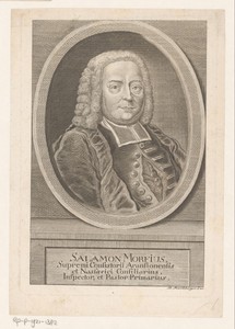 Portret van Salomon Morf