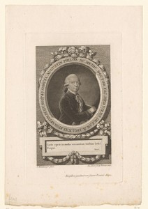 Portret van Samuel Augustin