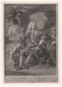 Portret van Samuel Bernard