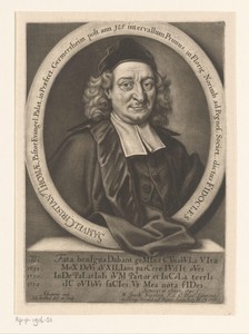Portret van Samuel Christian Thomae