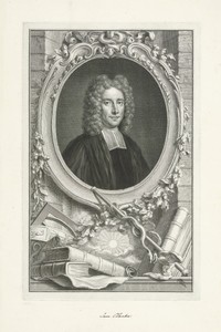 Portret van Samuel Clarke