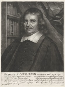 Portret van Samuel Coop à Groen