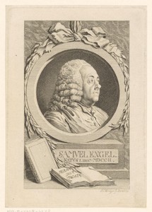 Portret van Samuel Engel