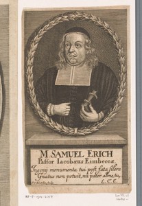 Portret van Samuel Erich