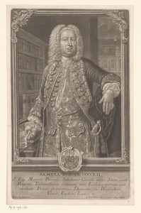Portret van Samuel Freiherr von Cocceji