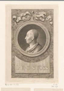 Portret van Samuel Johann Ernst Stosch