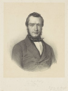 Portret van Samuel Johannes van den Bergh